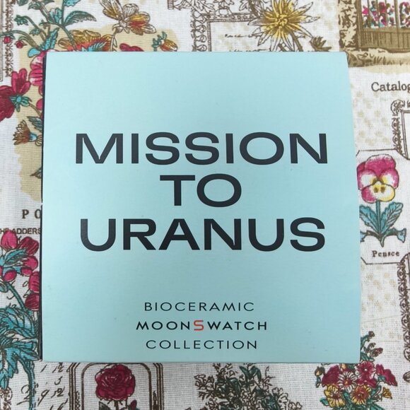 🎊NWT🎊Swatch X Omega MoonSwatch Mission To The Uranus Watch - Picture 5 of 5